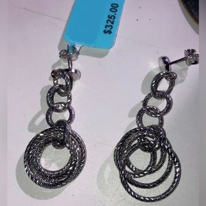 Brand new never worn sterling silver earrings